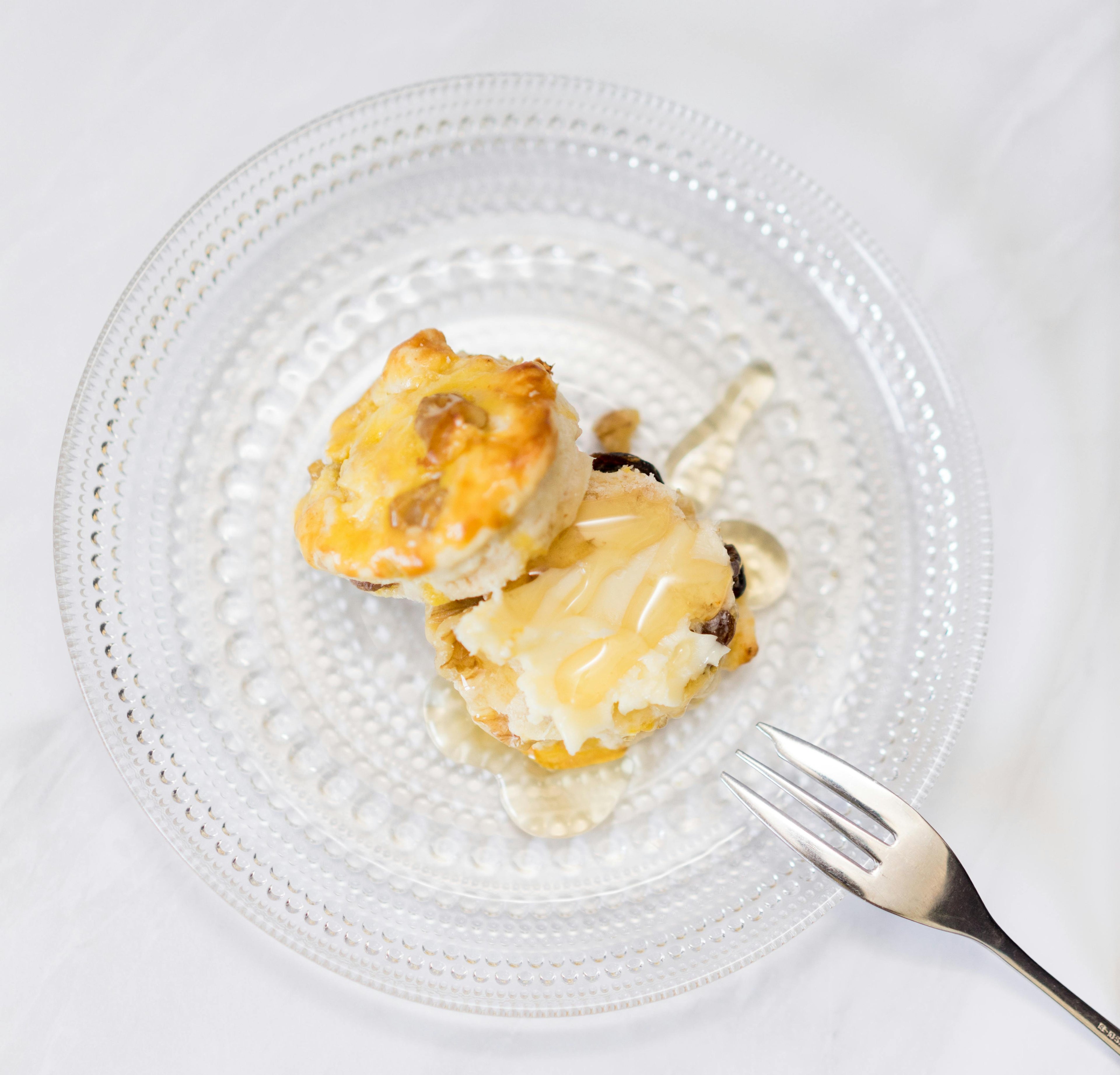 Savory Buttermilk Biscuits with Honey Butter