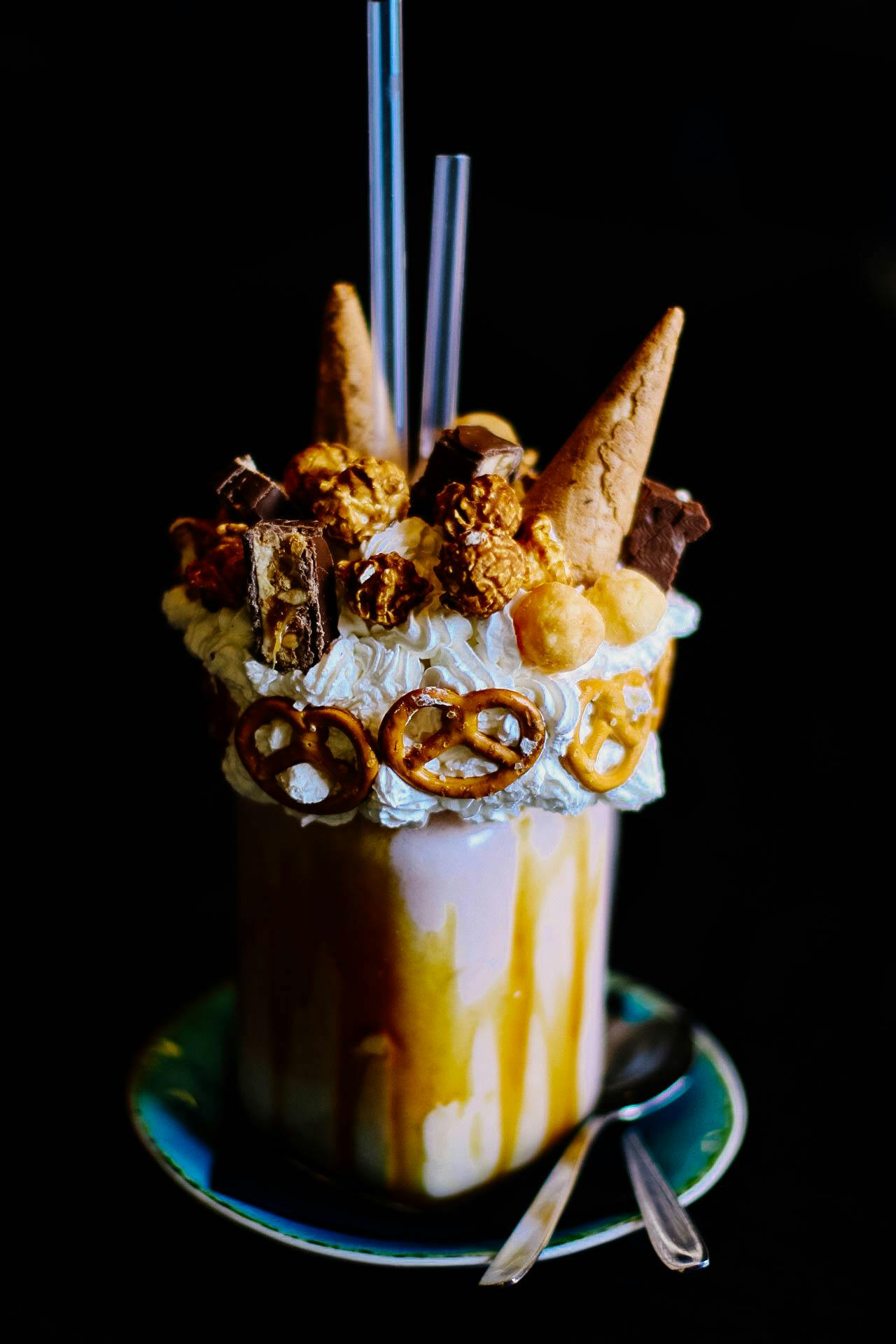 Dessert Topping: Chocolate Sea Salt Popcorn