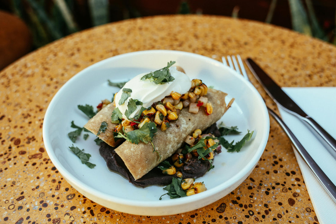 Veggie & Black Bean Enchiladas