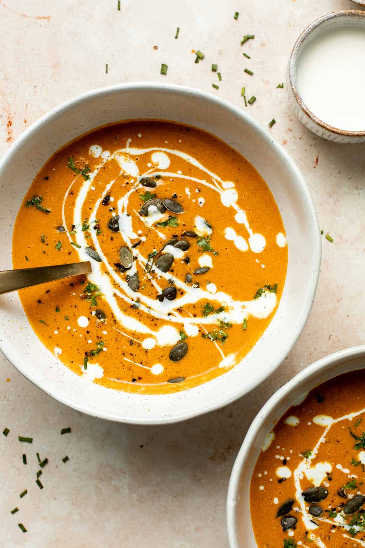 Roasted Carrot & Ginger Soup