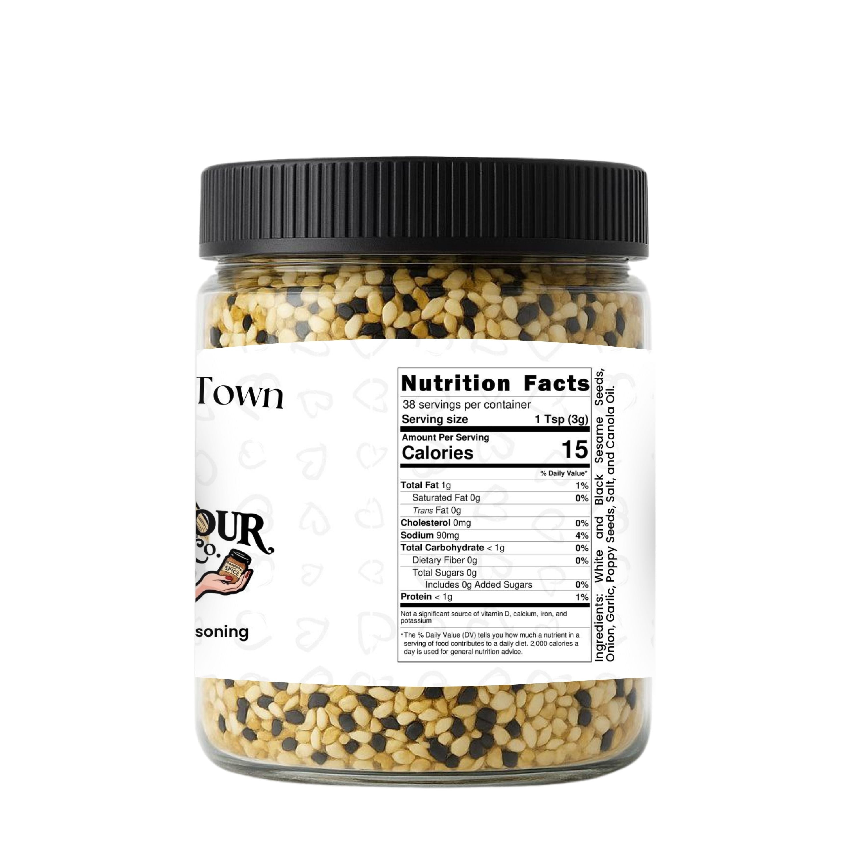 Paramour Spice Co. — “Around Town” Everything Seasoning (4oz)