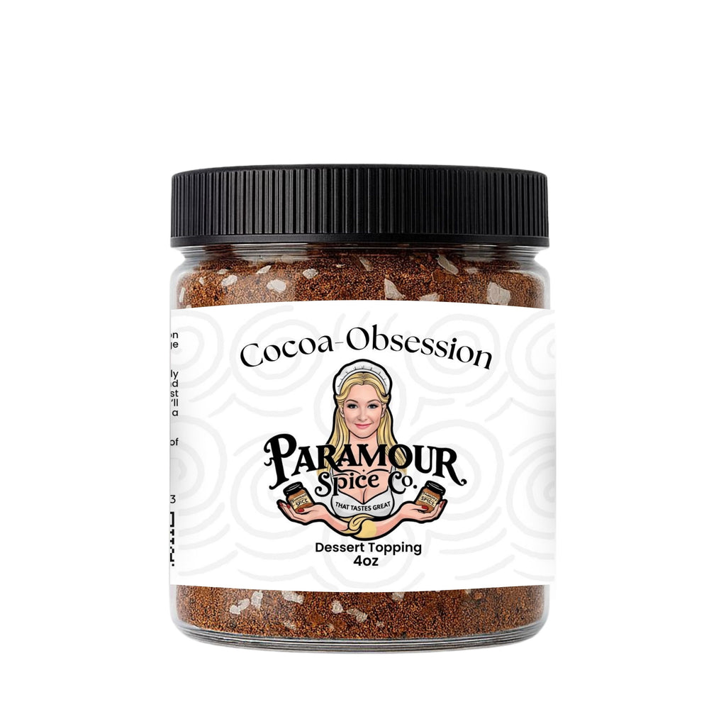 Paramour Spice Co. — “Cocoa Obsession” Dessert Topping (4oz)