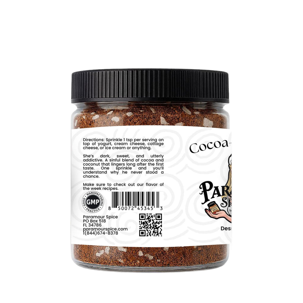 Paramour Spice Co. — “Cocoa Obsession” Dessert Topping (4oz)