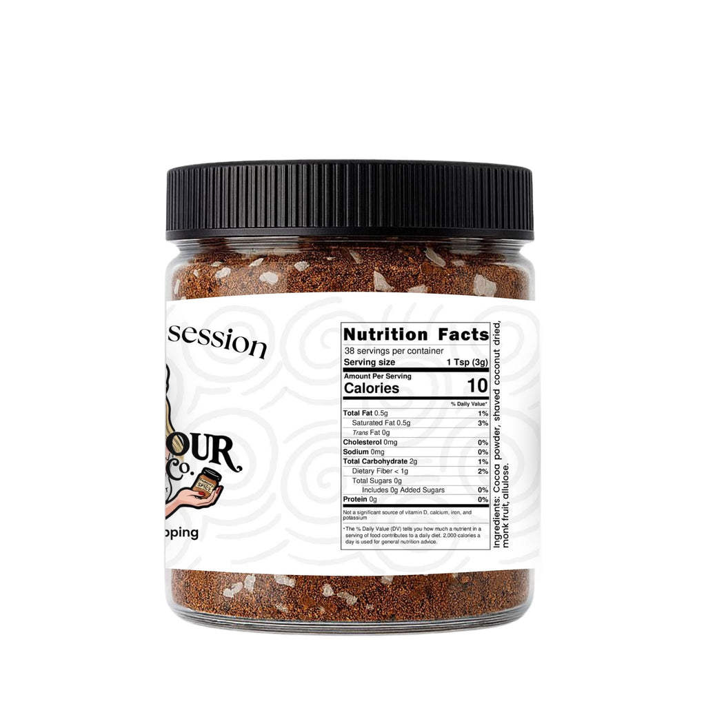 Paramour Spice Co. — “Cocoa Obsession” Dessert Topping (4oz)