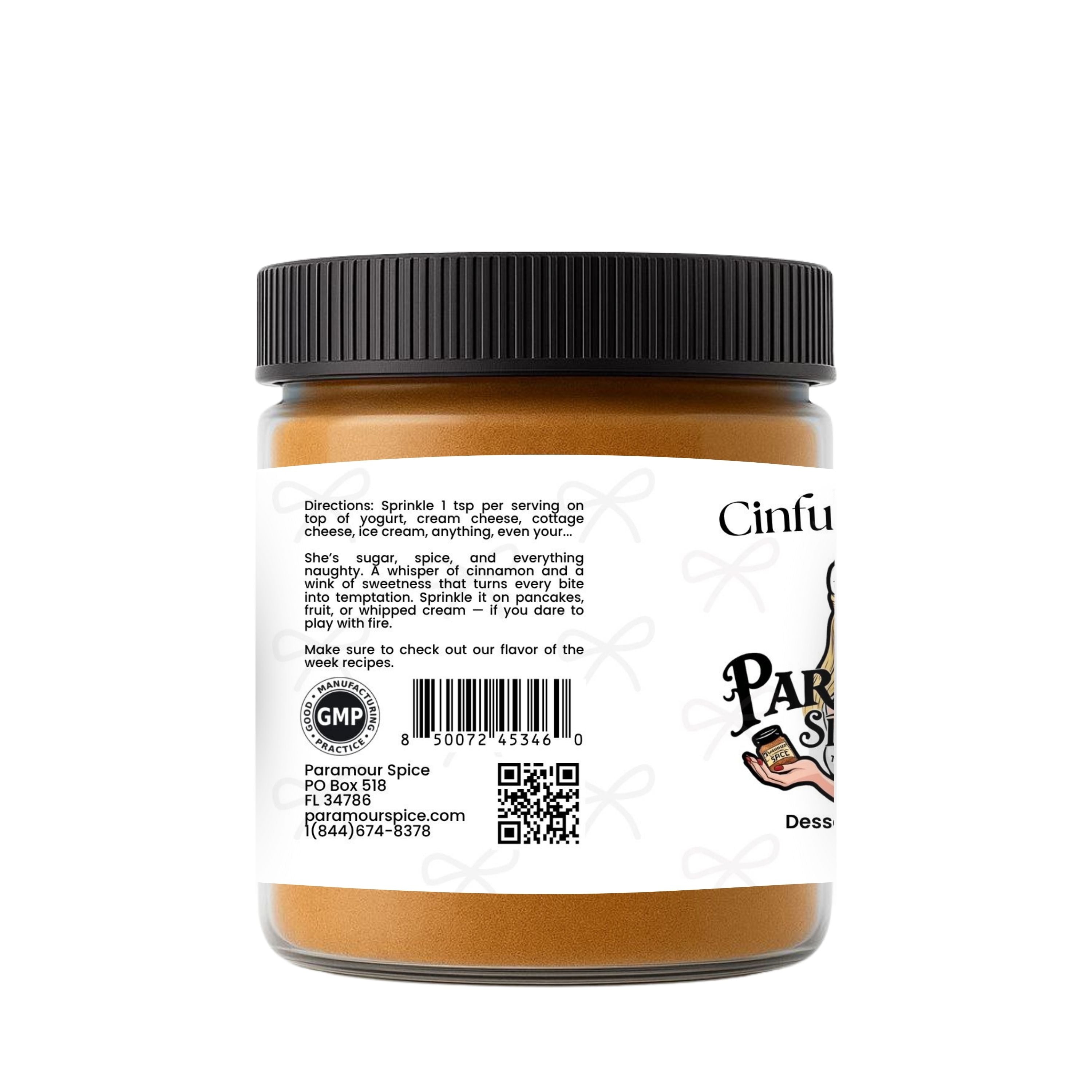 Paramour Spice Co. — “Cinfully Sweet” Dessert Topping (4oz)